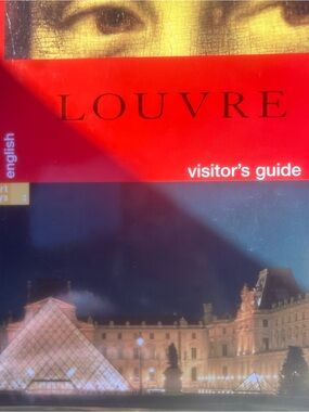 Louvre Visitor's Guide - Red & Black Cover